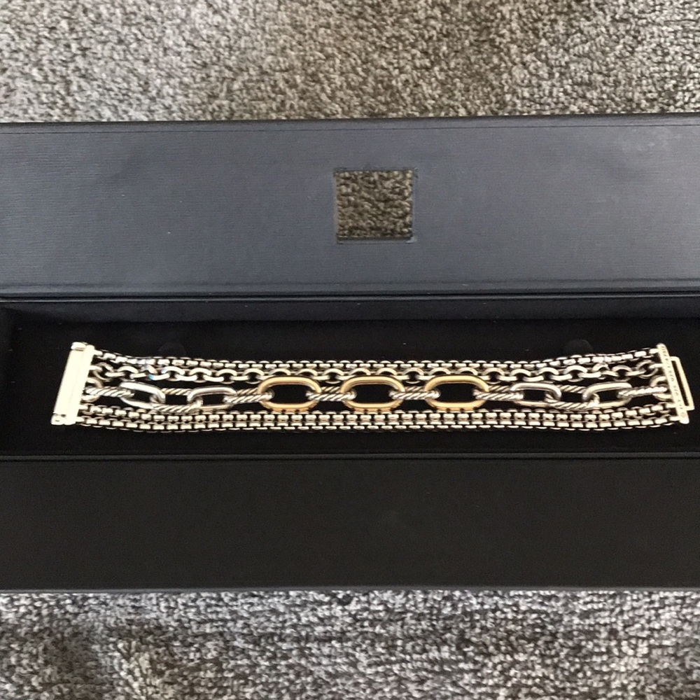 SOLD   DAVID YURMAN MULTI ROW CHAIN BRACELET